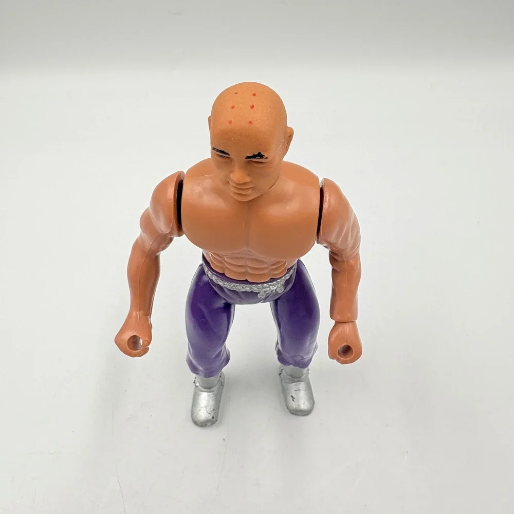 Remco Secret of the Ninja Gold Shaolin Monk Auction Figure Vintage 1984